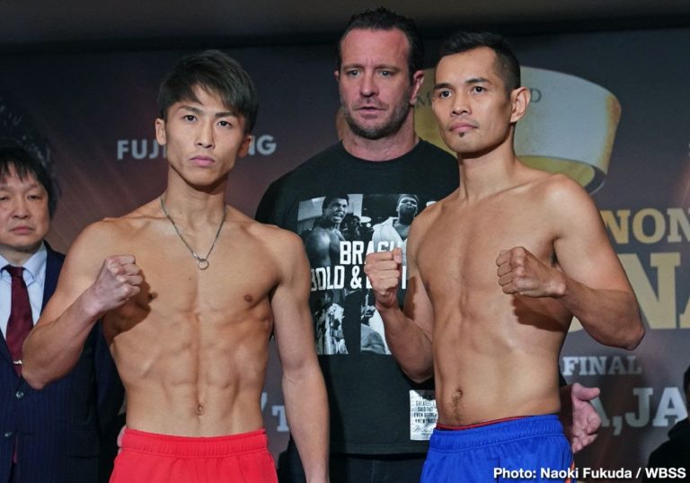 Image: Nonito Donaire with BIG size advantage over Naoya Inoue