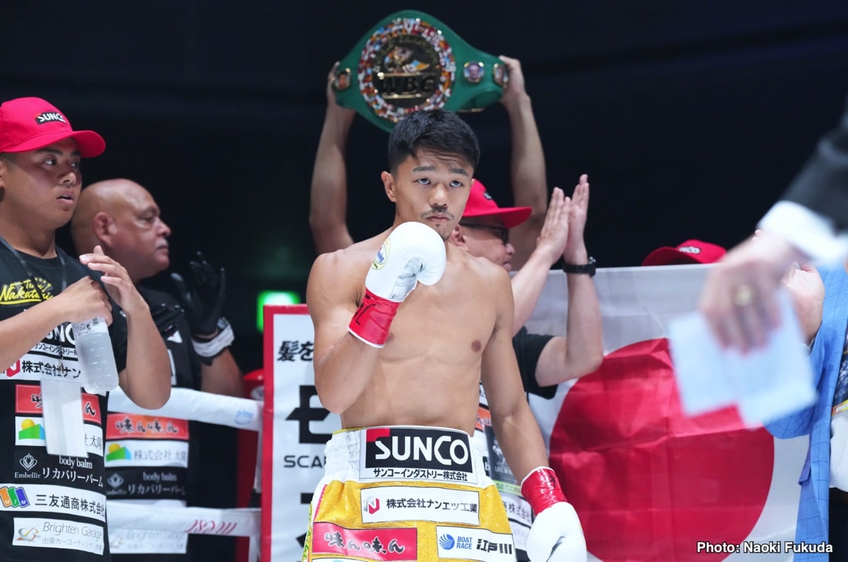 Image: Junto Nakatani Knocks out Vincent Astrolabio