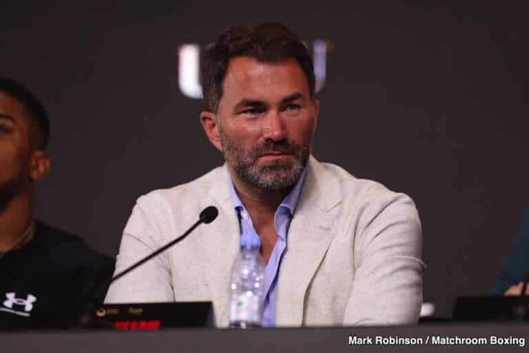 Image: Eddie Hearn Claims Shakur Stevenson: "May Be Unbeatable"