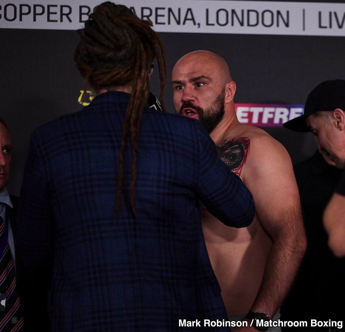 Image: Fisher Vs. Babic Live on DAZN on July 6th at The Copper Box In London