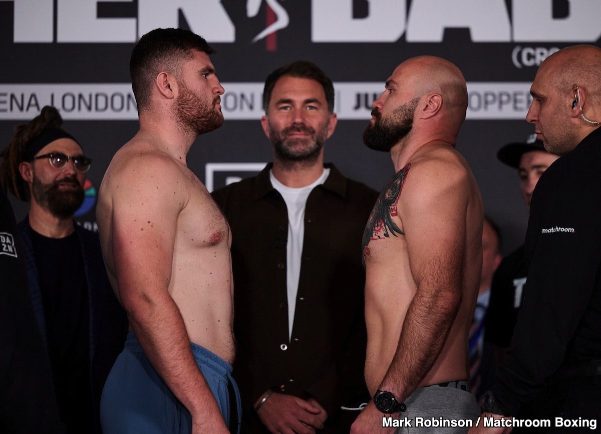 Image: Fisher Vs. Babic Live on DAZN on July 6th at The Copper Box In London