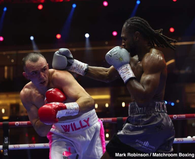 Image: Boxing Results: Willy Hutchinson Silences Critics!