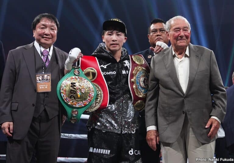 Image: Inoue to Stay at 122 for Goodman Defense, Nakatani on Undercard