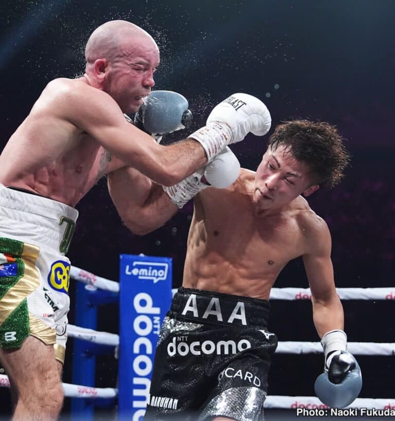 Image: Inoue Struggles, Stops Aging Doheny in Seventh