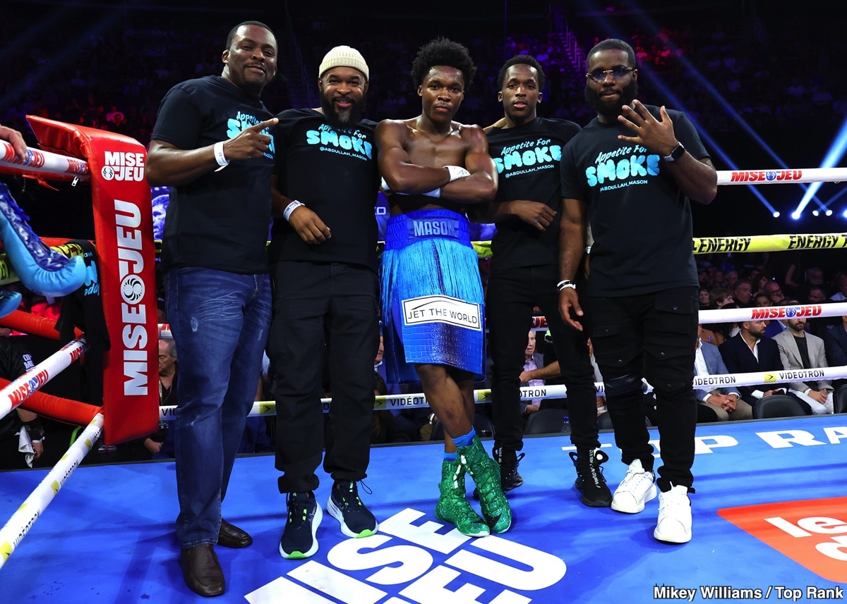 Image: Boxing Results: Unbeaten Lightweight Prospect Abdullah Mason Continues to Impress