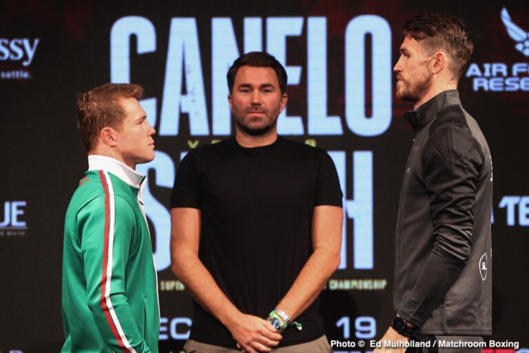 Image: Callum Smith likes his chances against Canelo Alvarez