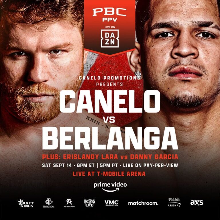 Image: Canelo vs. Berlanga PPV Price Revealed