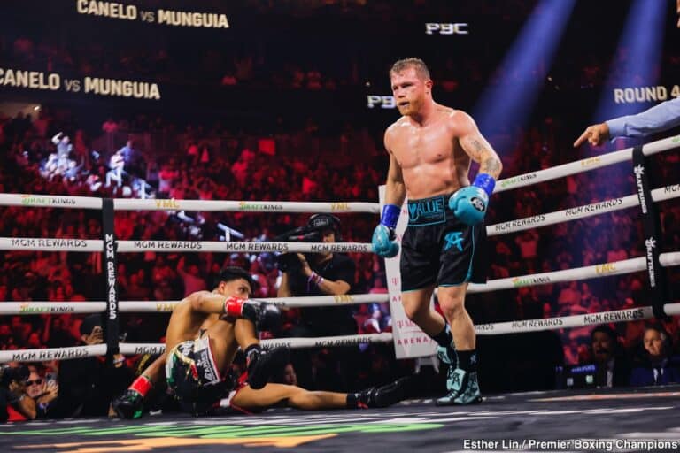 Image: Boxing Results: Saul ‘Canelo’ Alvarez Defeats Jaime Munguia In Las Vegas!