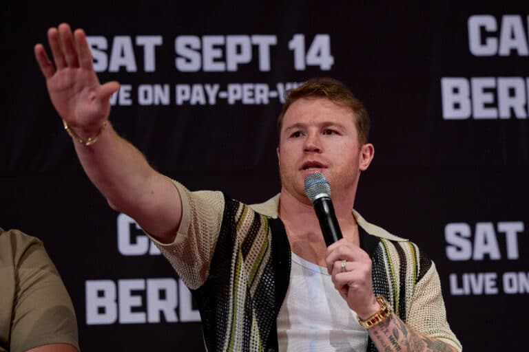 Image: Canelo Aims to Inflict Pain on Berlanga for His Trash Talk