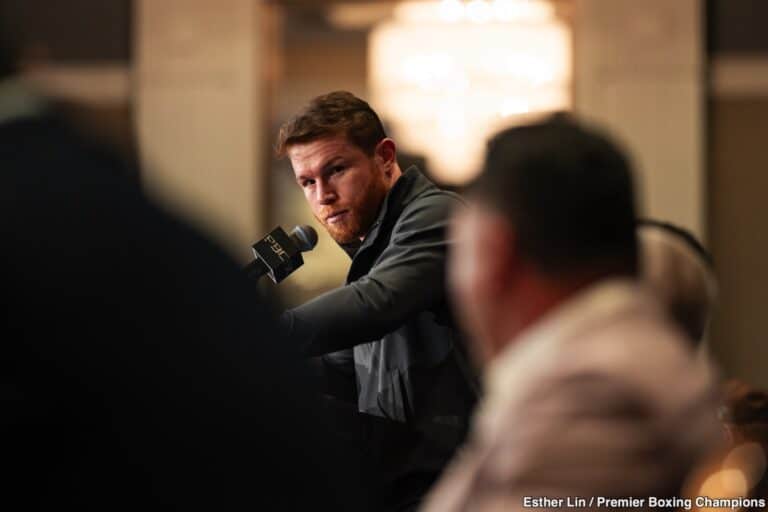 Image: Canelo Confronts Promoter Over Use of His Name in Crawford Promotion