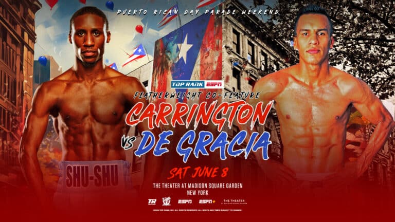 Image: Bruce "Shu Shu" Carrington Set To Face Late-Sub Brayan De Gracia