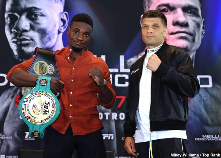 Image: Derevyanchenko Aims for Upset Against Rising Star Mbilli