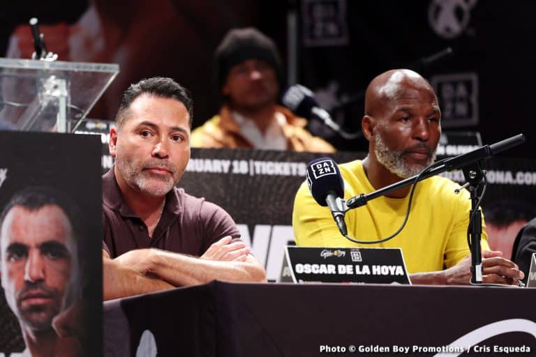 Image: De La Hoya's Clap Back Thursdays: Berlanga's Heritage, Haney's Mishap, and Canelo Diss