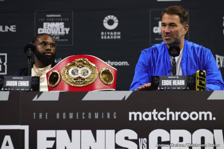 Image: Ennis Stuck in Limbo: Hearn's Reluctance to Make Big Moves