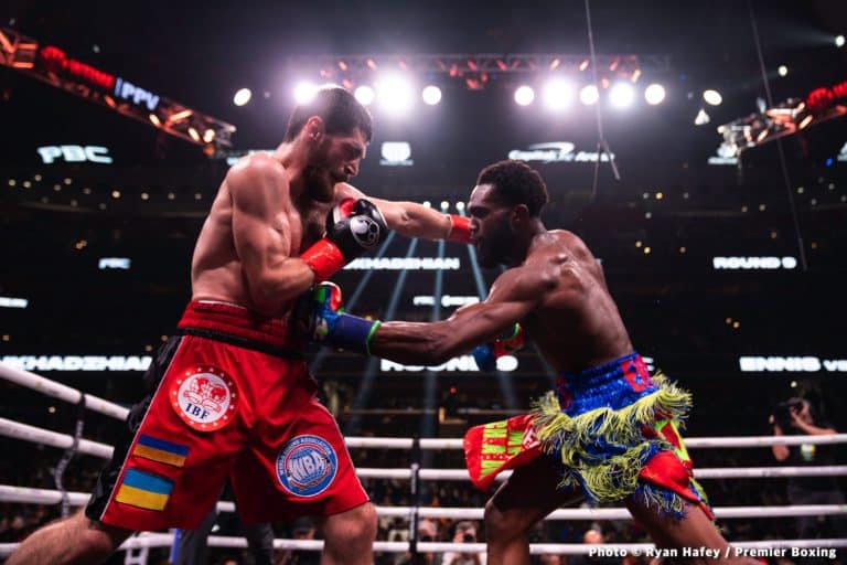 Image: IBF Schedules Purse Bid for Ennis vs. Chukhadzhian Rematch