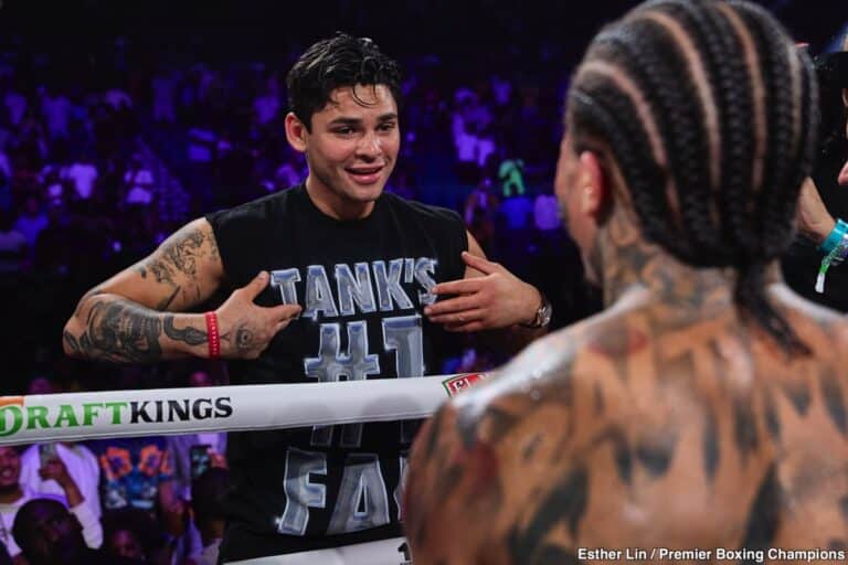 Image: No Rematch for Ryan Garcia Following Racist Remarks, Says Tank Davis' Assistant Coach