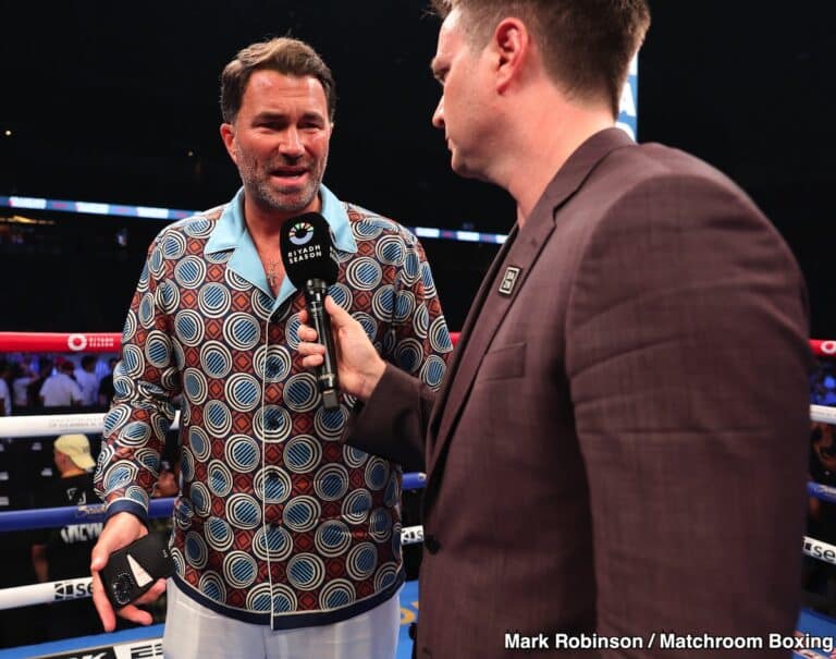 Image: Hearn Stands By Madrimov After Controversial Crawford Loss