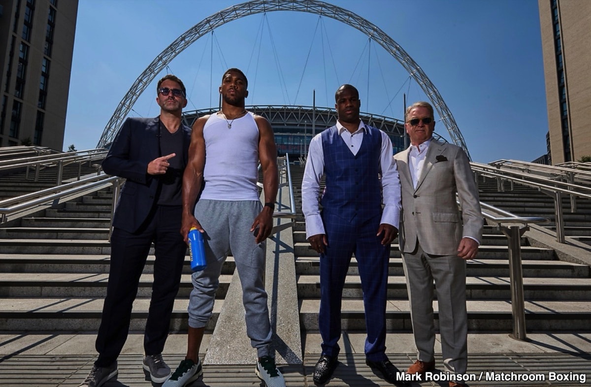 Image: Joshua vs. Dubois Live on DAZN on September 21 In London