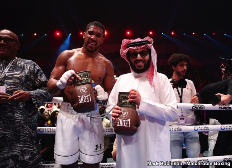 Image: Turki Alalshikh Determined to Make Joshua vs. Fury British Mega-fight