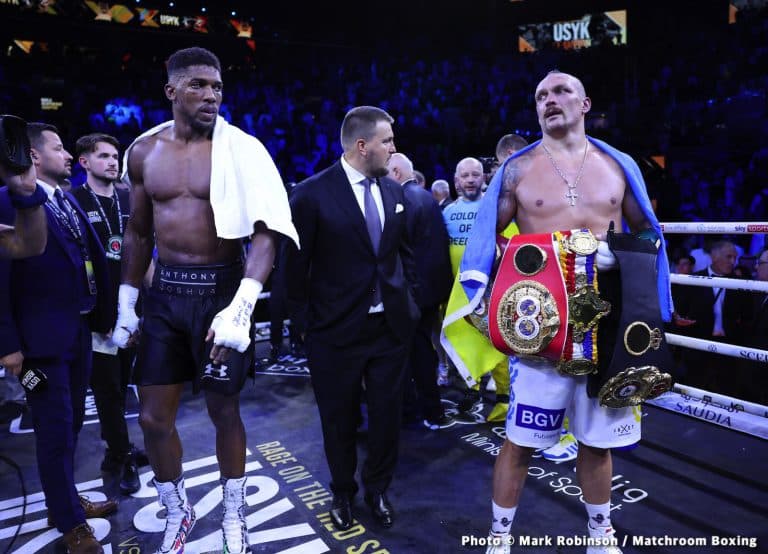 Image: Usyk Trilogy Fight Spells Doom for Joshua