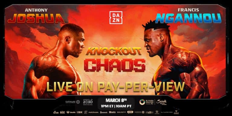 Image: Watch Live on PPV.com: Joshua vs Ngannou, Usyk vs Fury, Tszyu vs Thurman, Haney vs Garcia