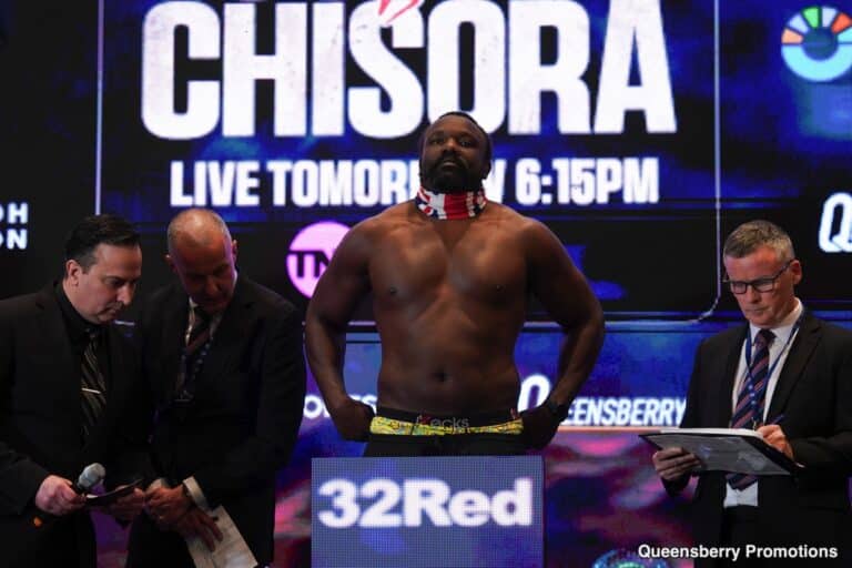 Image: End of the Road for Joyce or Chisora?