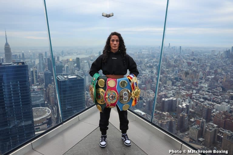 Image: Amanda Serrano Dominates Stevie Morgan, Katie Taylor Rematch Next