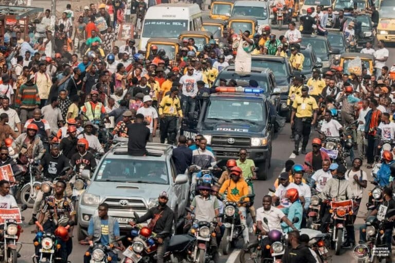 Image: Martin Bakole Receives Hero's Welcome After Crushing Victory