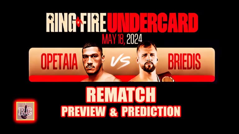 Image: Jai Opetaia vs Mairis Briedis II - Video Preview & Prediction