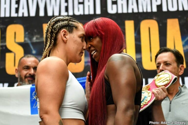 Image:  Claressa Shields vs. WBC Heavyweight Champion Vanessa LePage-Joanisse TONIGHT!