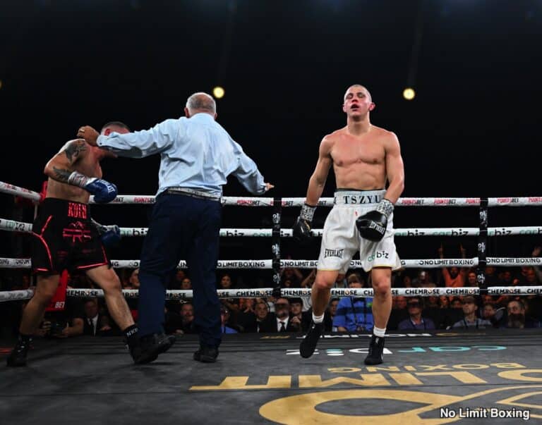 Image: Boxing Results: Nikita Tszyu Stops Koen Mazoudier In Australia