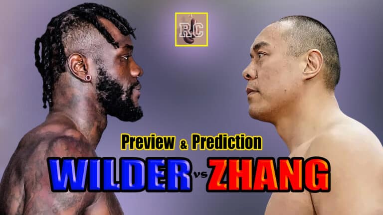 Image: Deontay Wilder vs Zhilei Zhang - Video Preview & Prediction