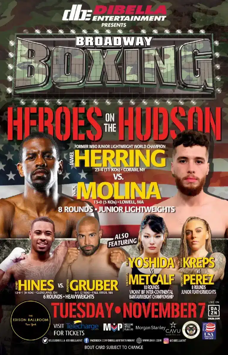 Image: Jamel Herring - Nick Molina Tonight - LIVE on DAZN at 8 pm ET